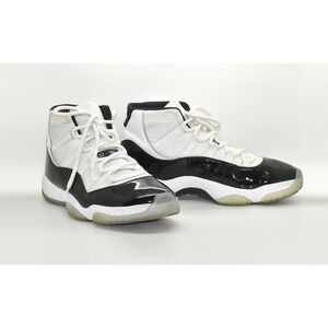 E0 Auth NIKE AIR JORDAN 11 GS Concord 2018 White/Black Shoes 378038-100 Size 13
